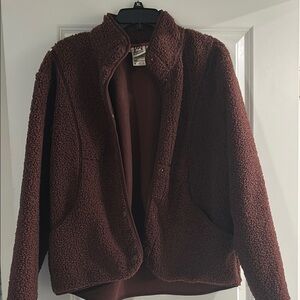 Avalanche Brown Teddy Jacket Plush Cozy Style